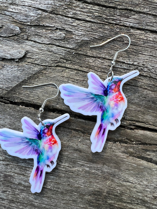 Mystic Vibes Hummingbird Earrings