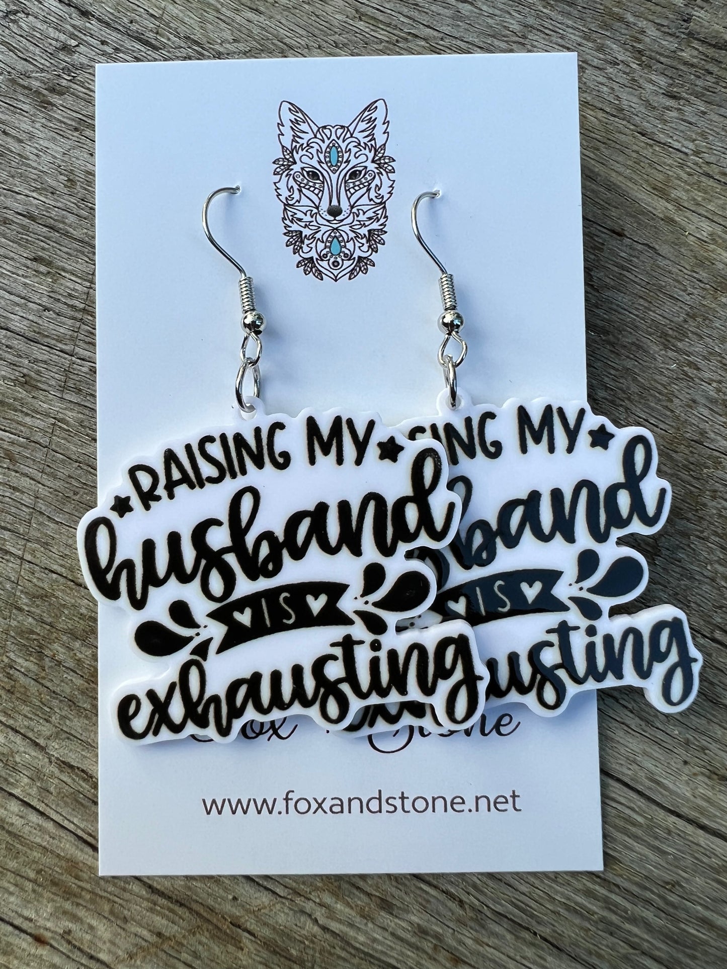 Raising My Husband Earrings