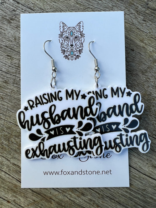 Raising My Husband Earrings