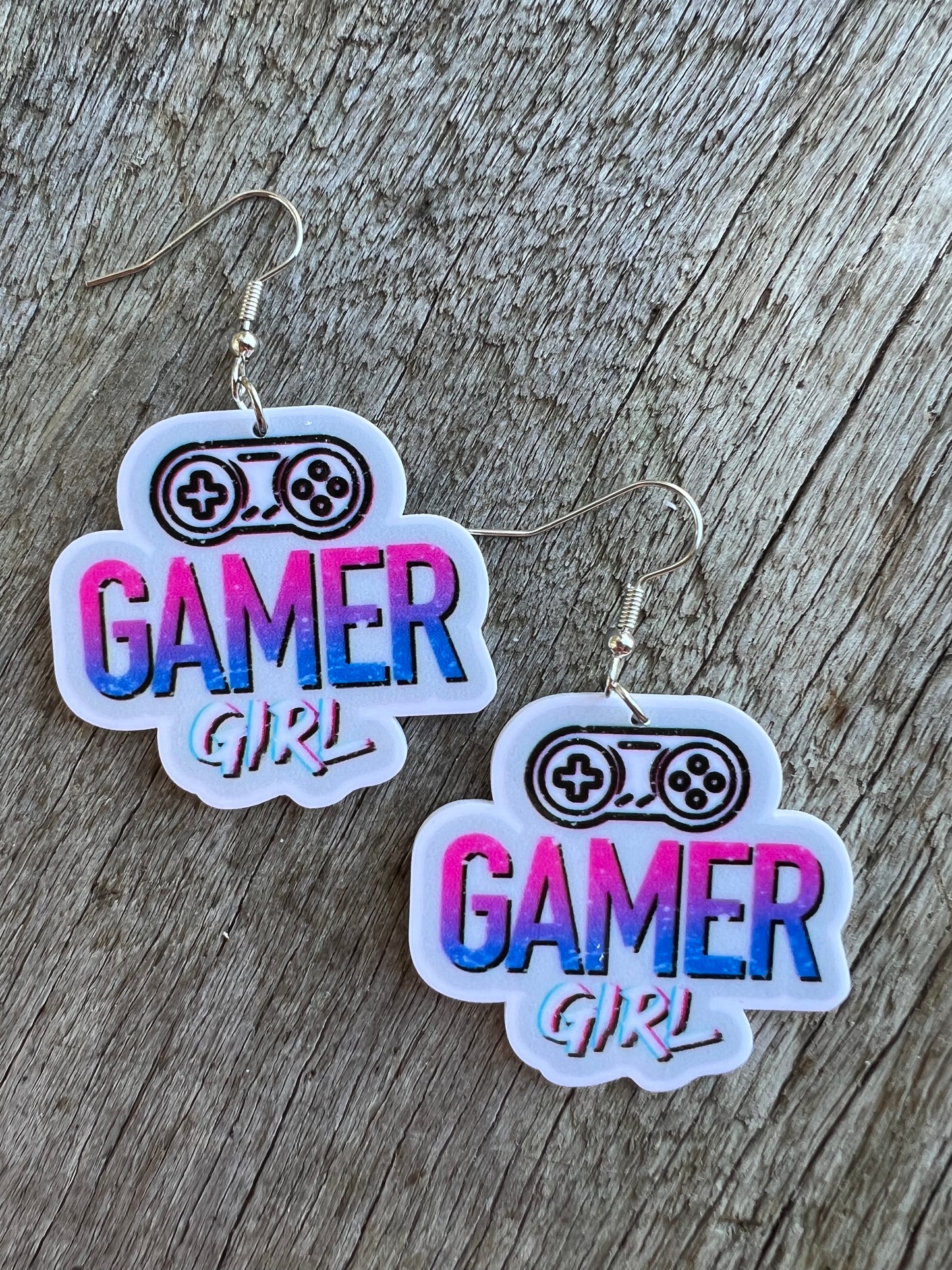 Gamer Girl Ombre Earrings