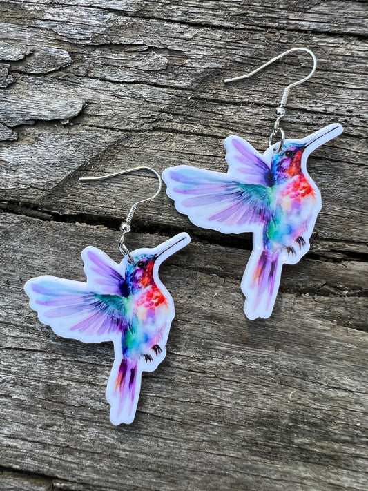 Mystic Vibes Hummingbird Earrings