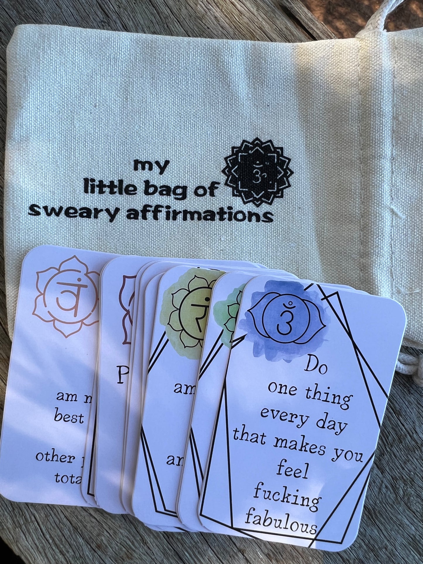 Naughty Affirmation Cards Positivity Cards