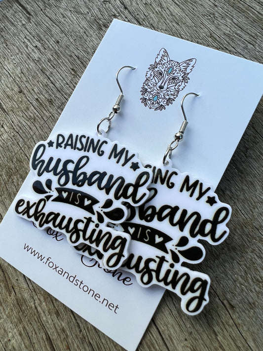 Raising My Husband Earrings