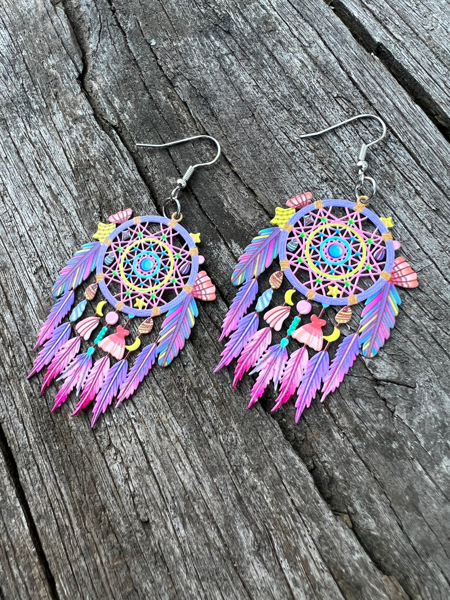 Wildflower Dreamcatcher Dreams Earrings
