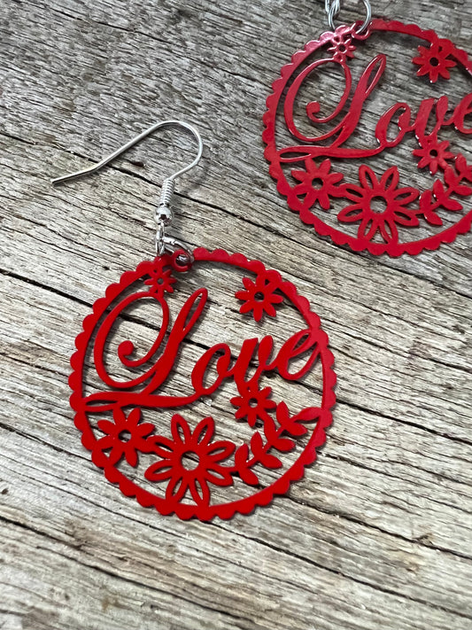 Simply Love Red Filigree