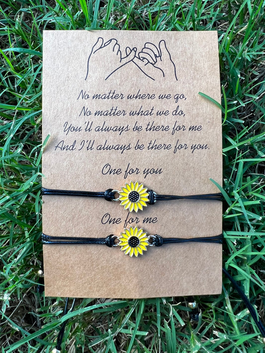 Beautiful Sunflower Friendship Bracelets