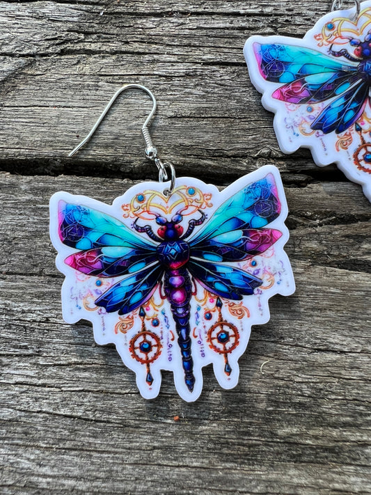 Mystic Vibes Dragonfly Earrings