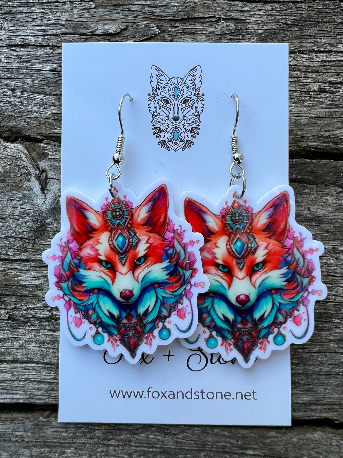Mystic Vibes Fox Earrings