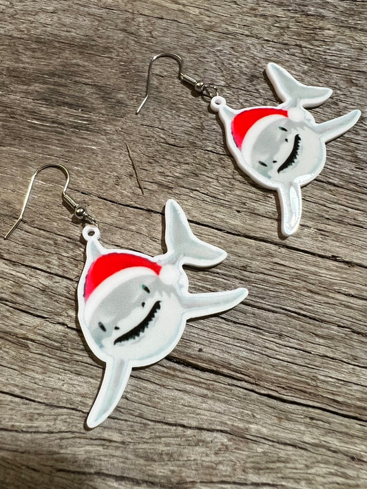 Santa Jaws Earrings