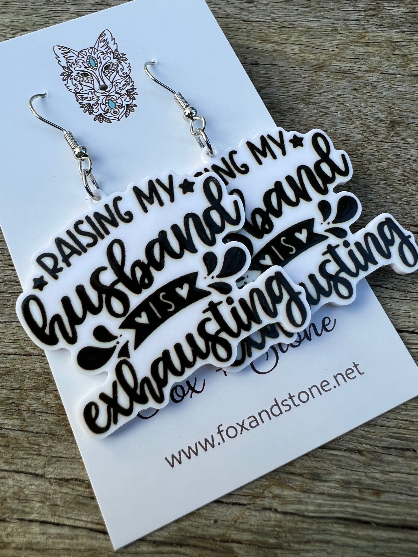 Raising My Husband Earrings