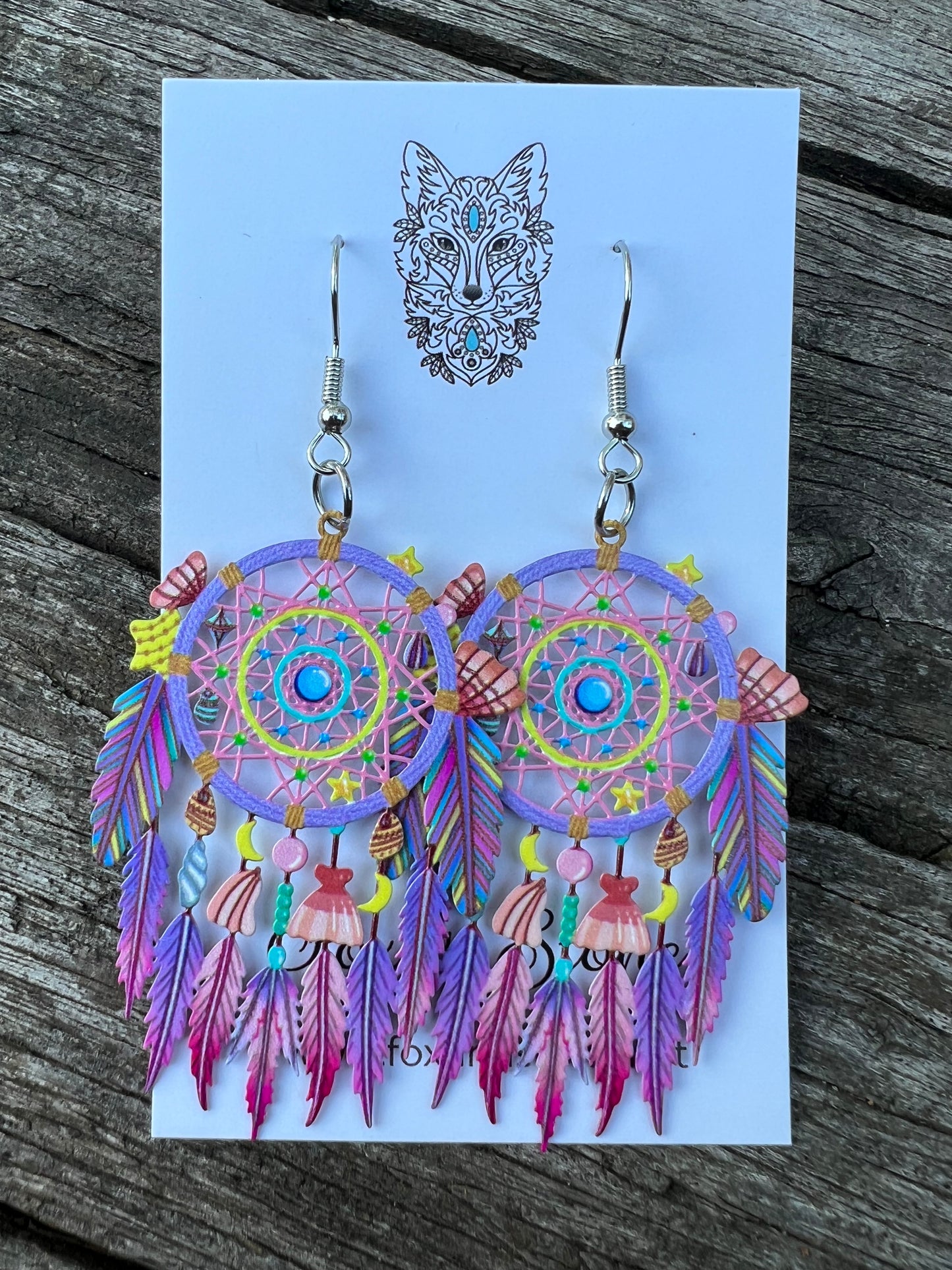 Wildflower Dreamcatcher Dreams Earrings