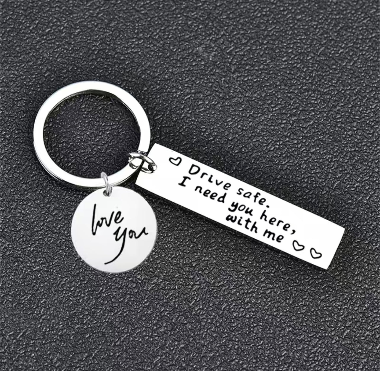 Drive Safe Keyring