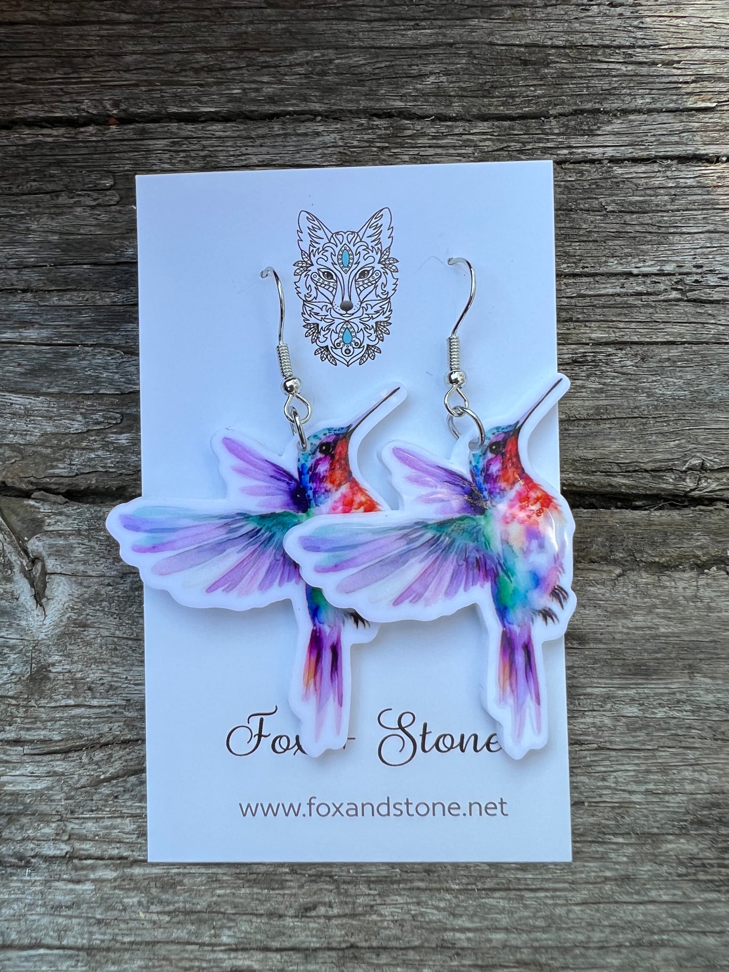 Mystic Vibes Hummingbird Earrings