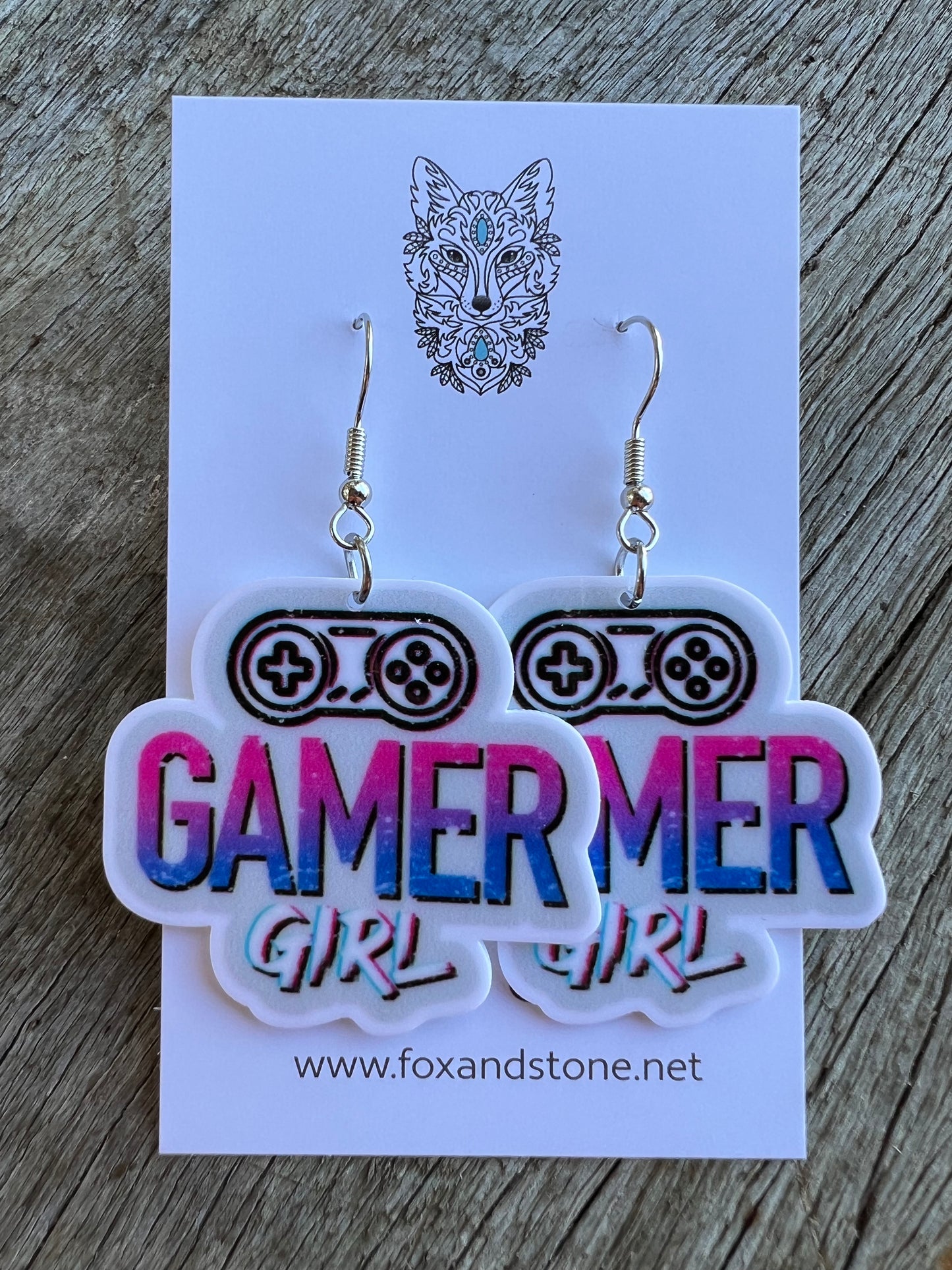 Gamer Girl Ombre Earrings
