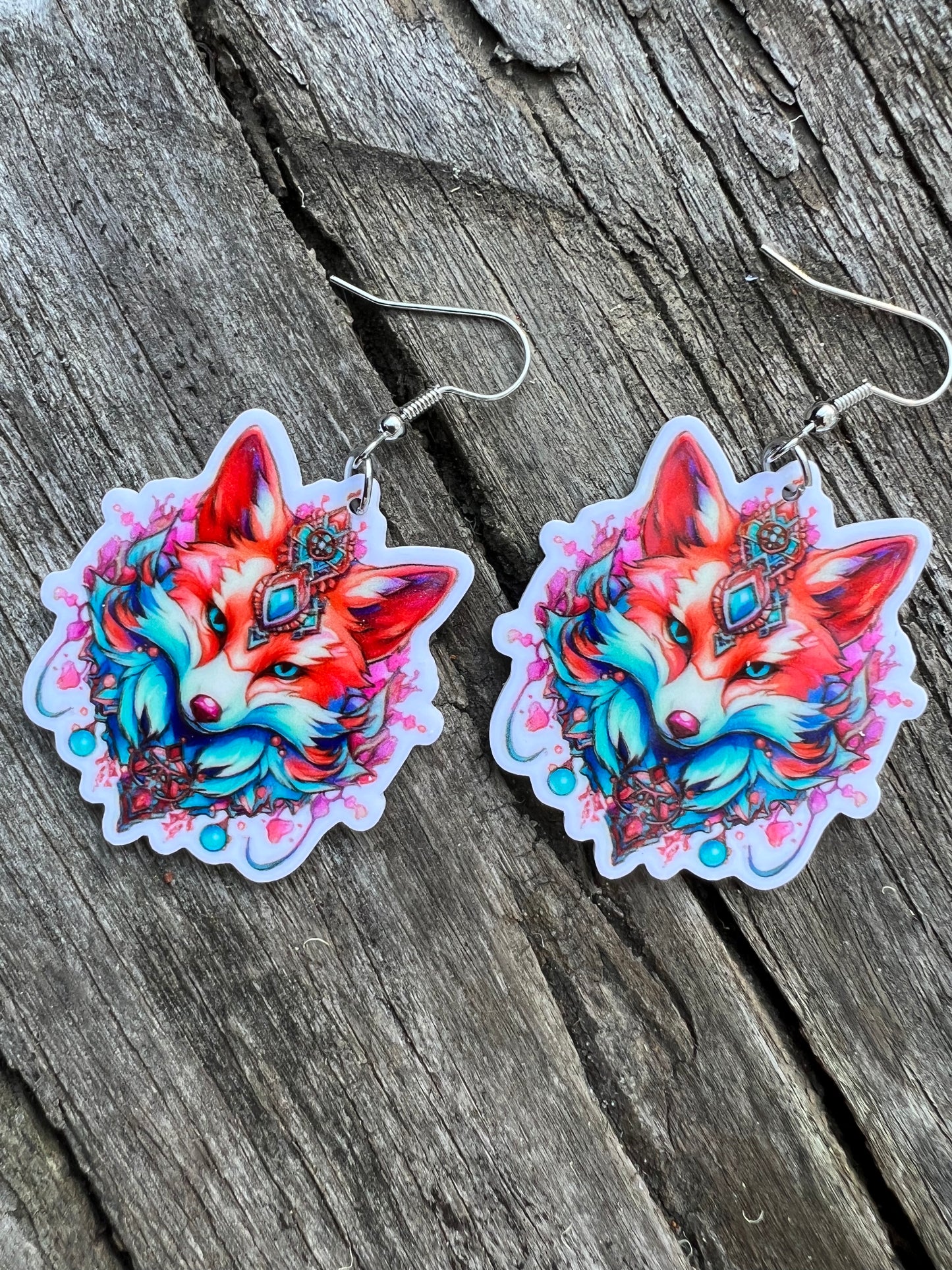 Mystic Vibes Fox Earrings