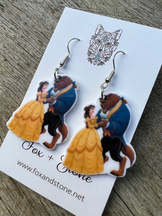 Dancing Belle Love Earrings