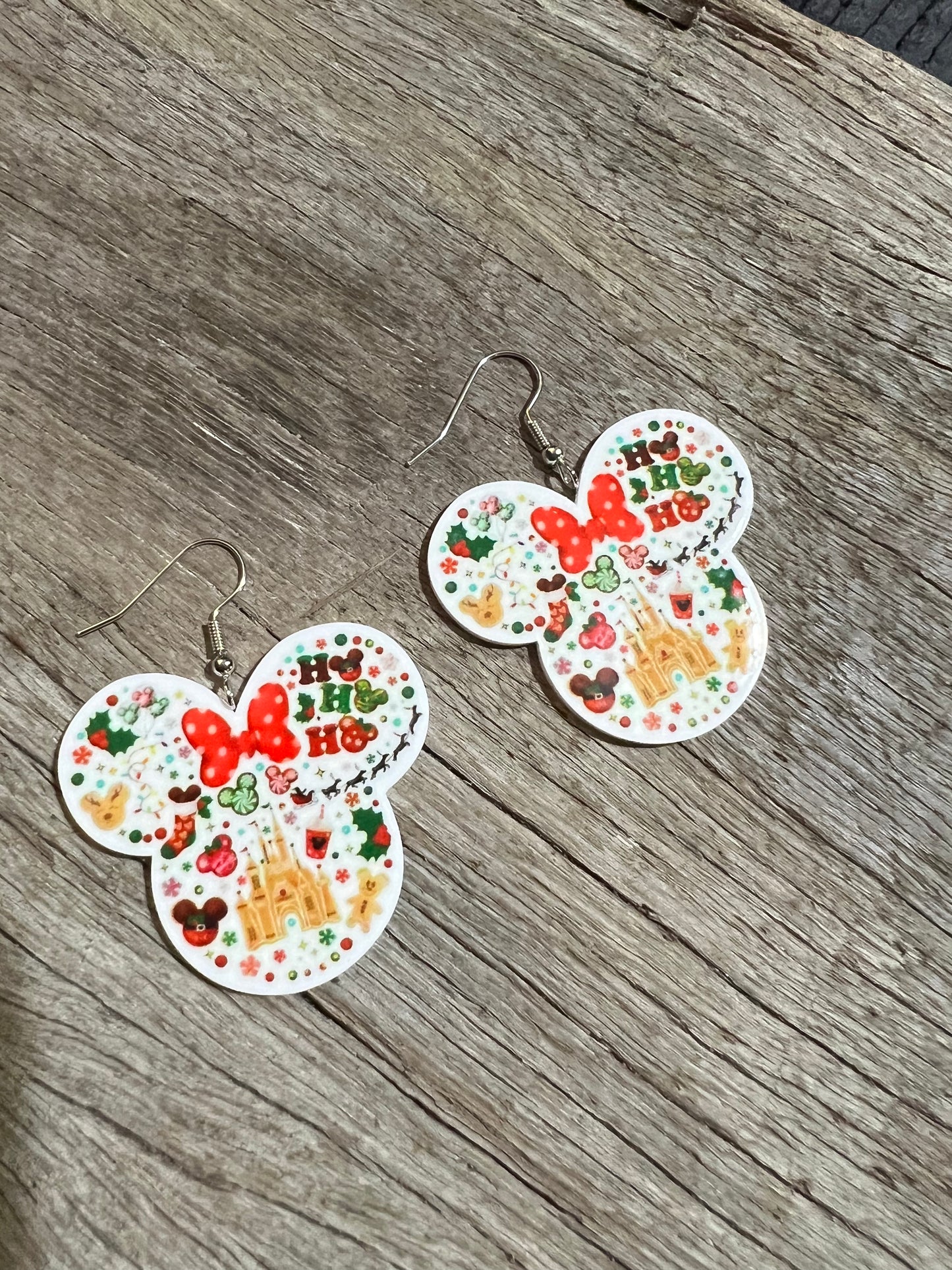 Merry Mouse Festive Earrings