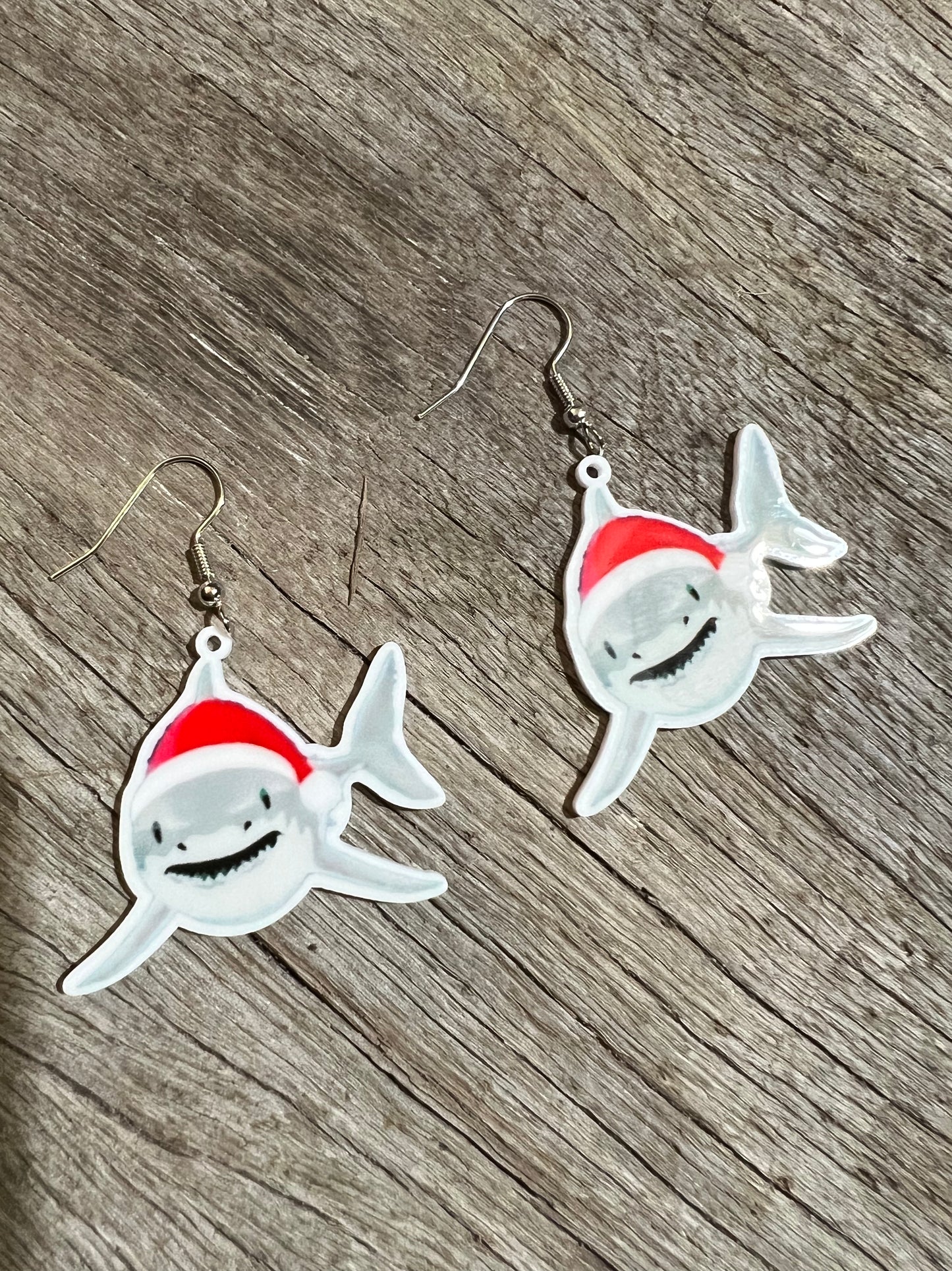 Santa Jaws Earrings