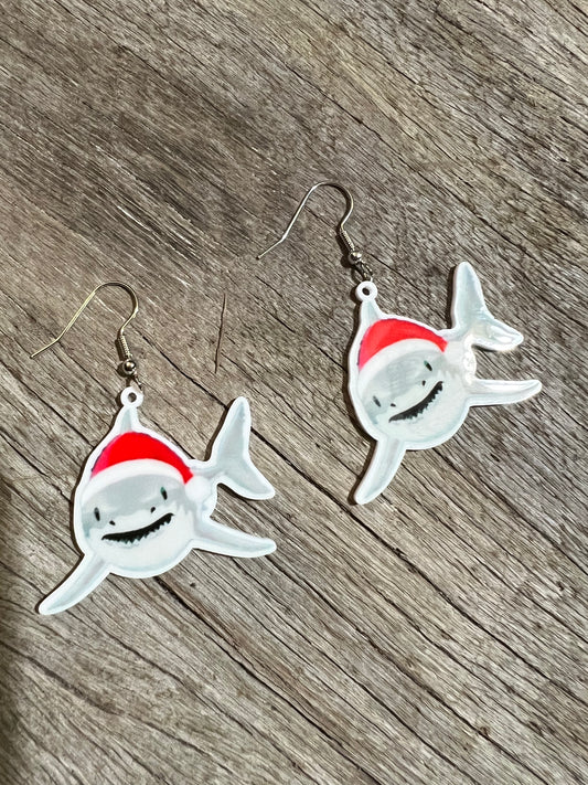 Santa Jaws Earrings