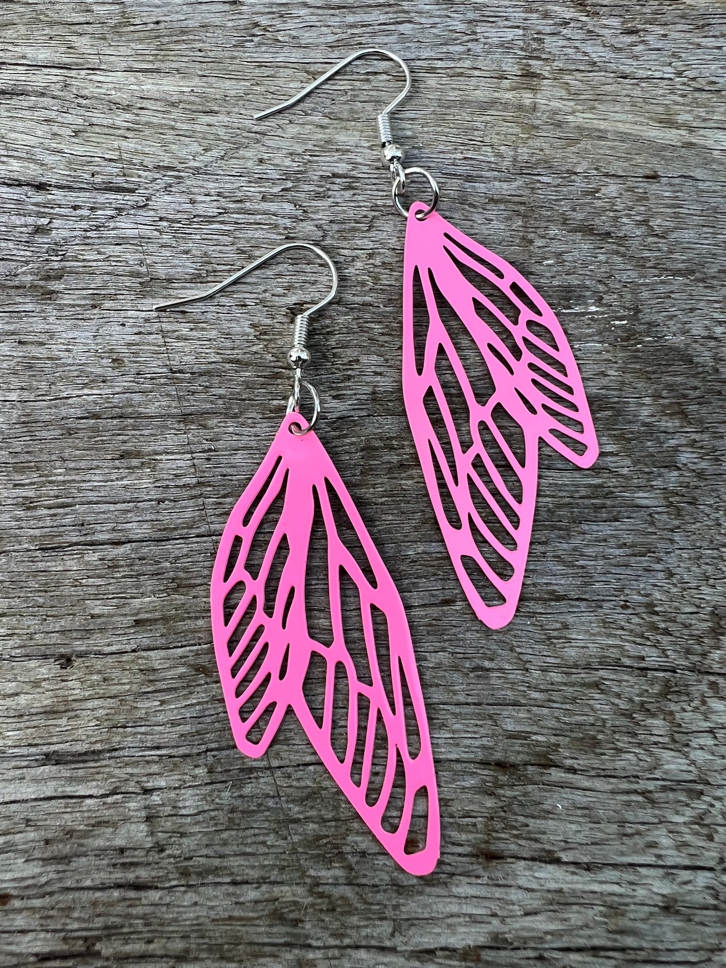 Pink Adelina Fairy/Angel Wing Filigree