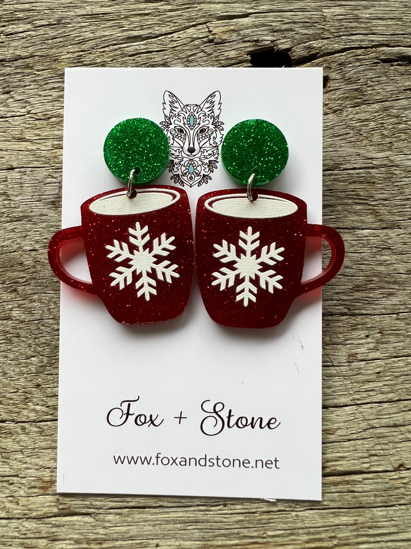 Christmas Hot Drink Earrings