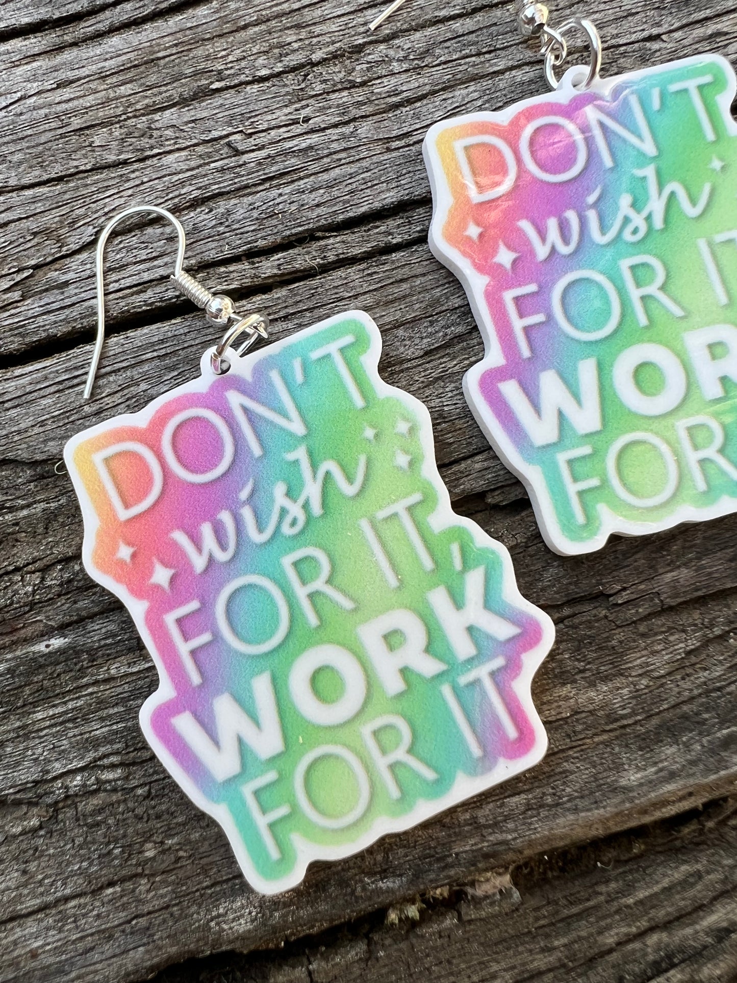 Work For It Earrings