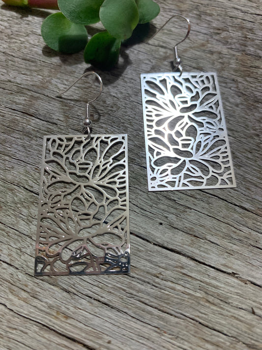 Shiny Silver Freya Filigree