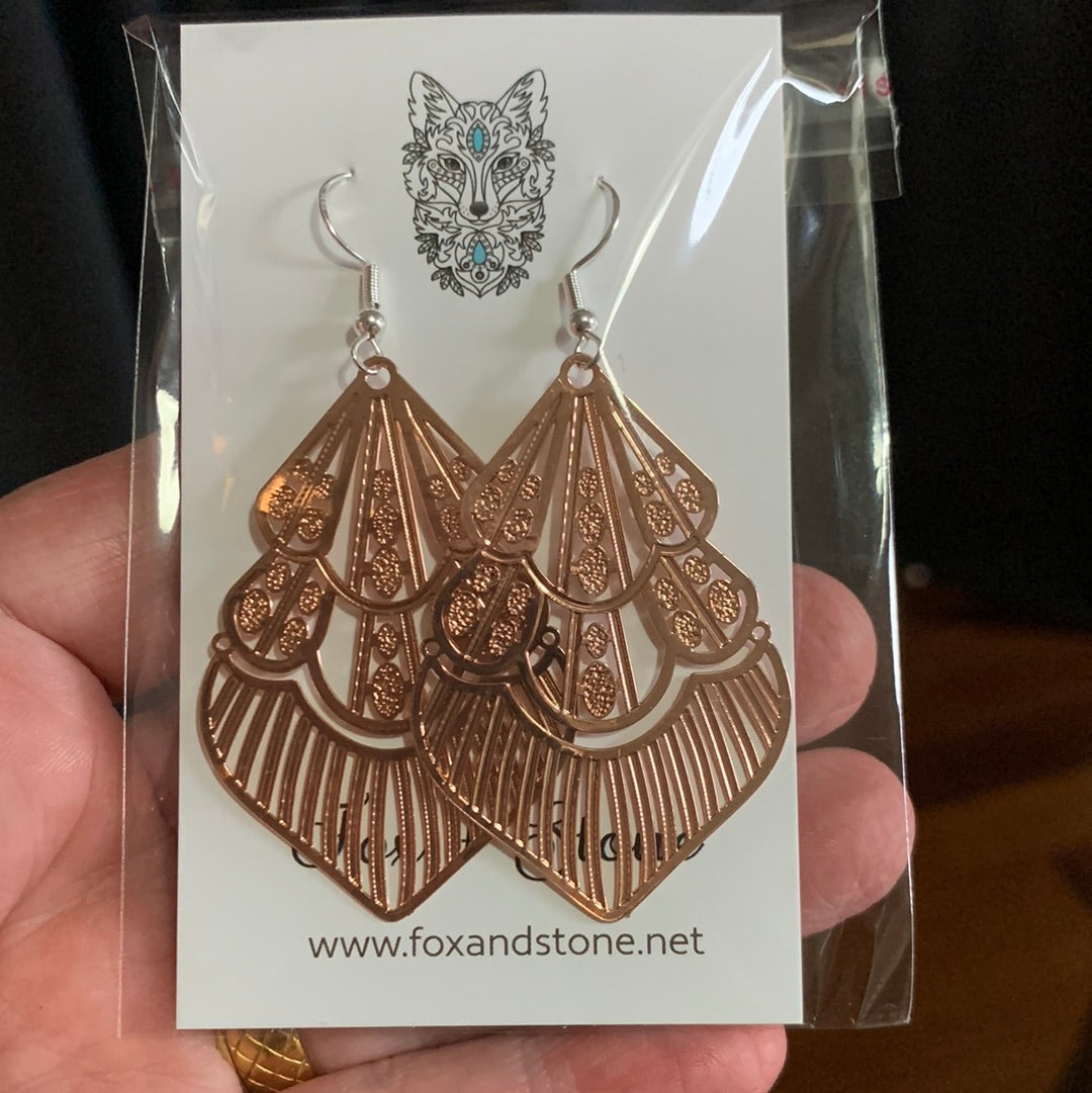 Maggie May Rose Gold Filigree