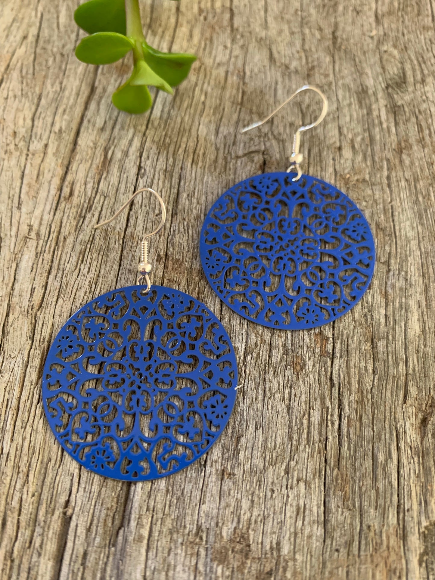Deep Blue Evie Filigree