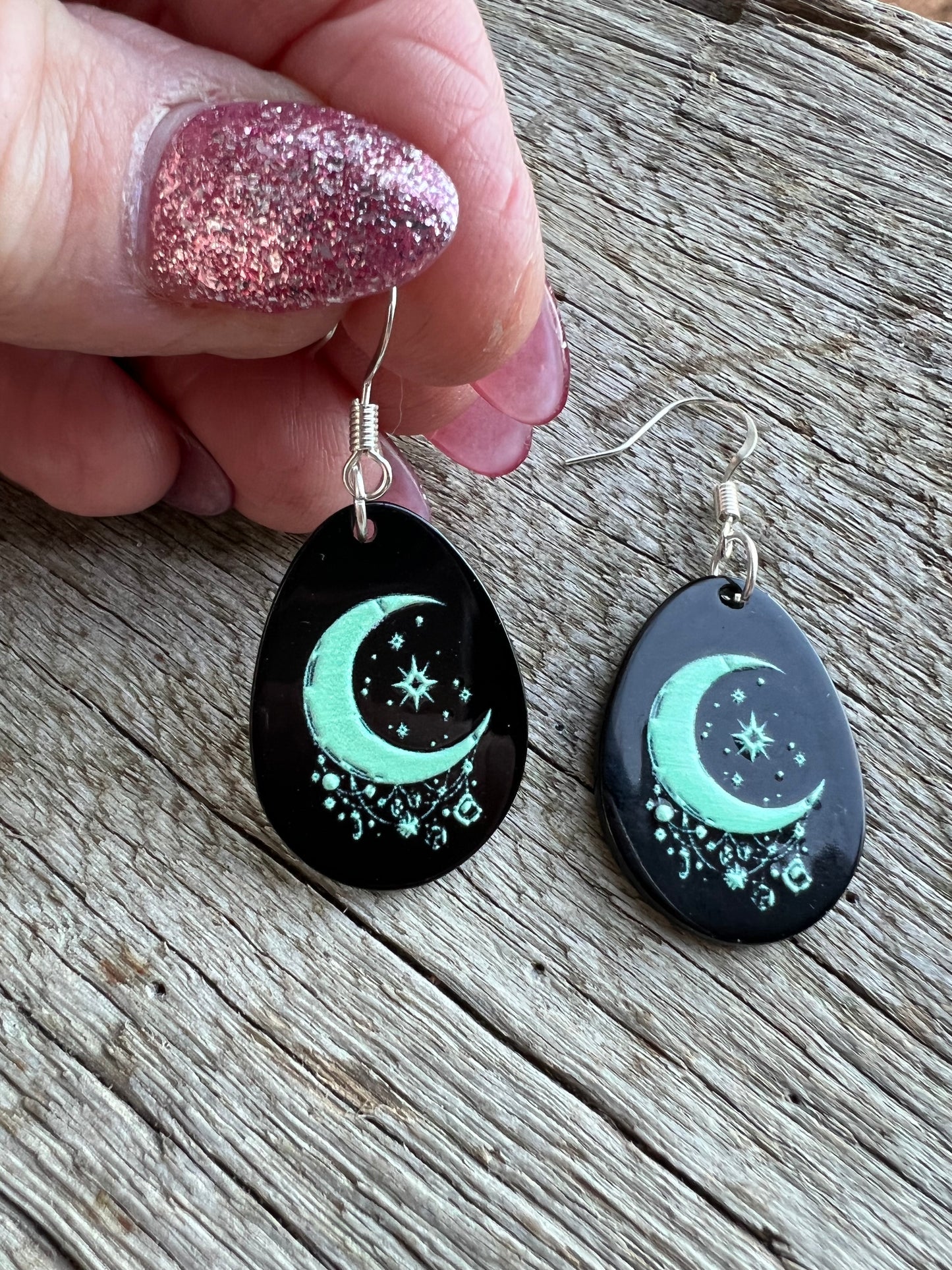Gemini Moon Earrings