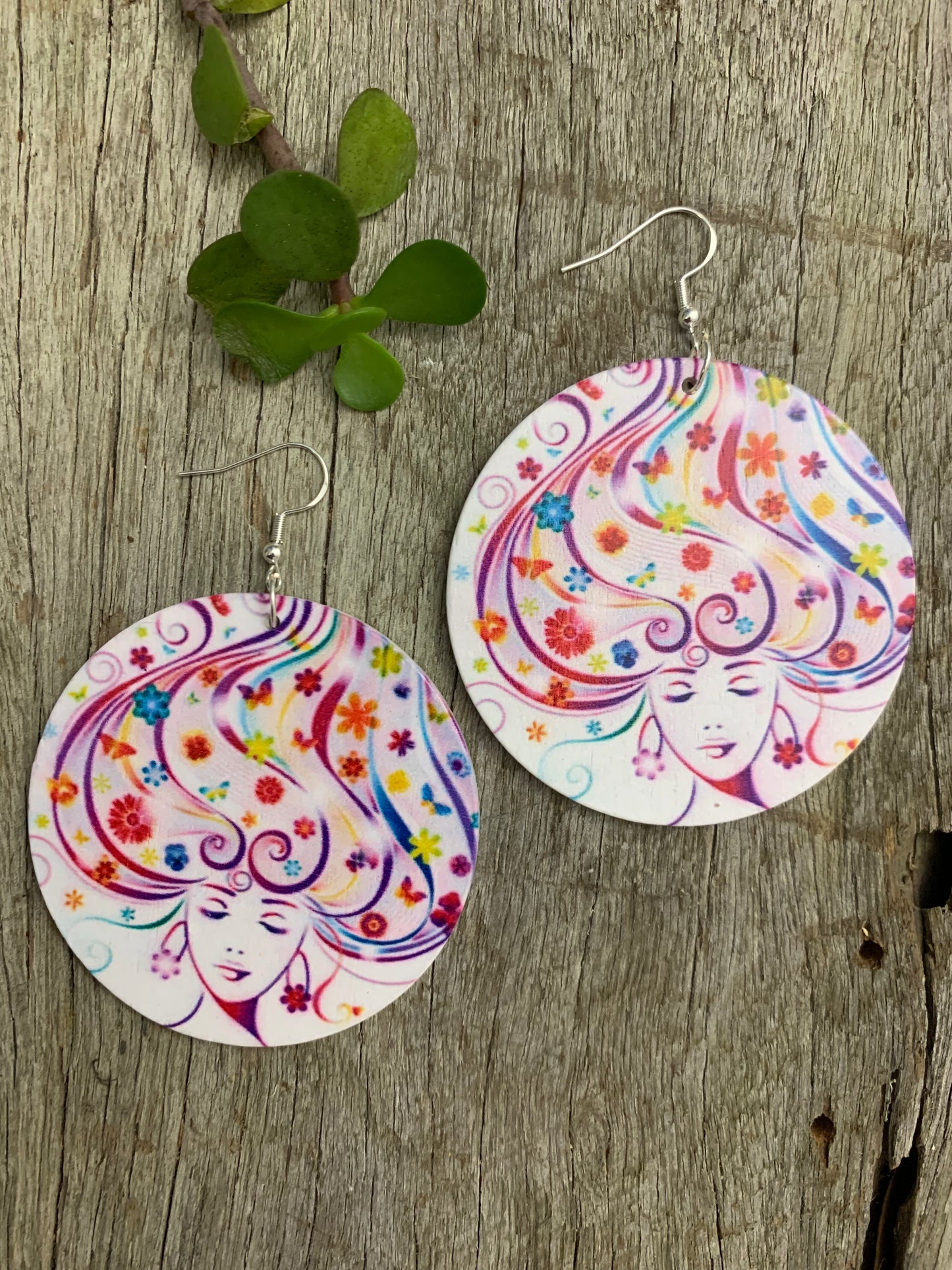 Wild and Free Wood Earrings