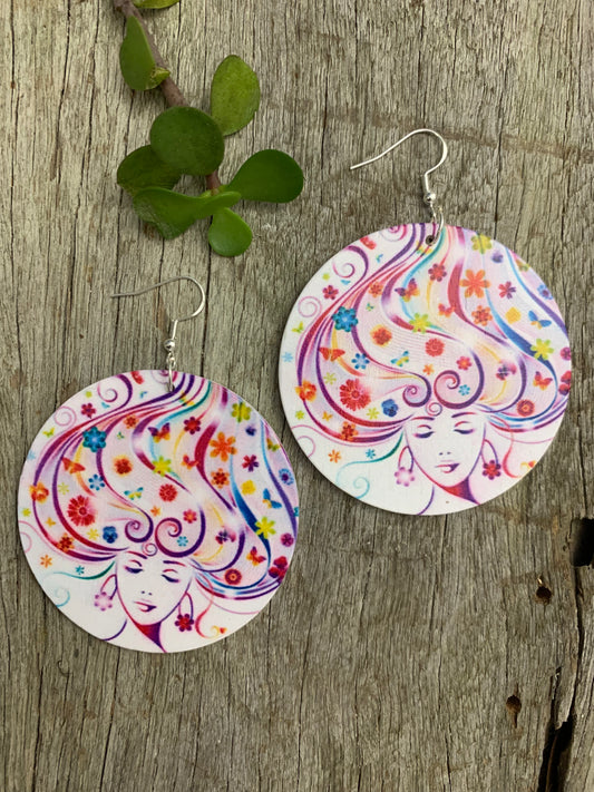 Wild and Free Wood Earrings