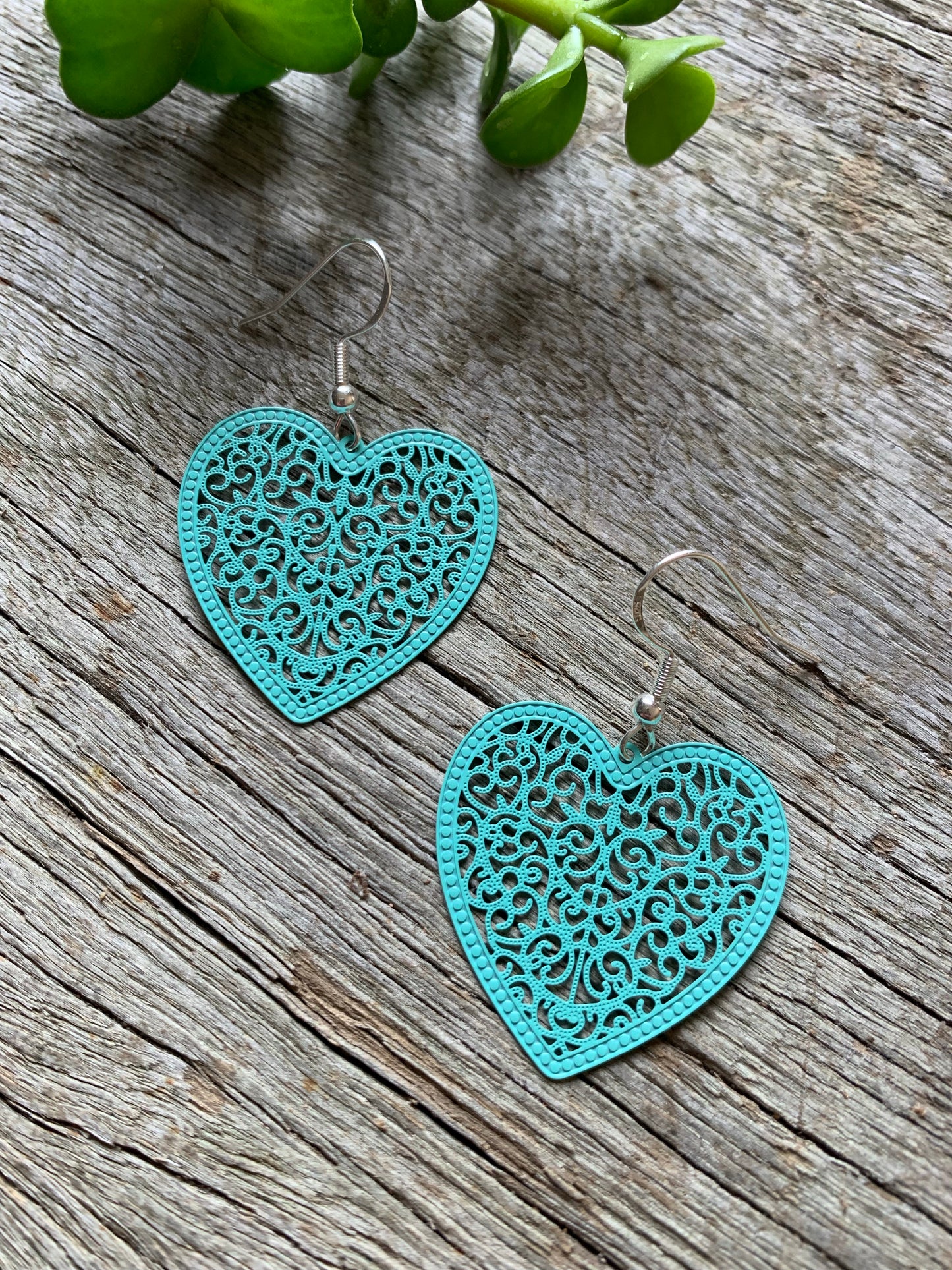 Seafoam Heart Filigree