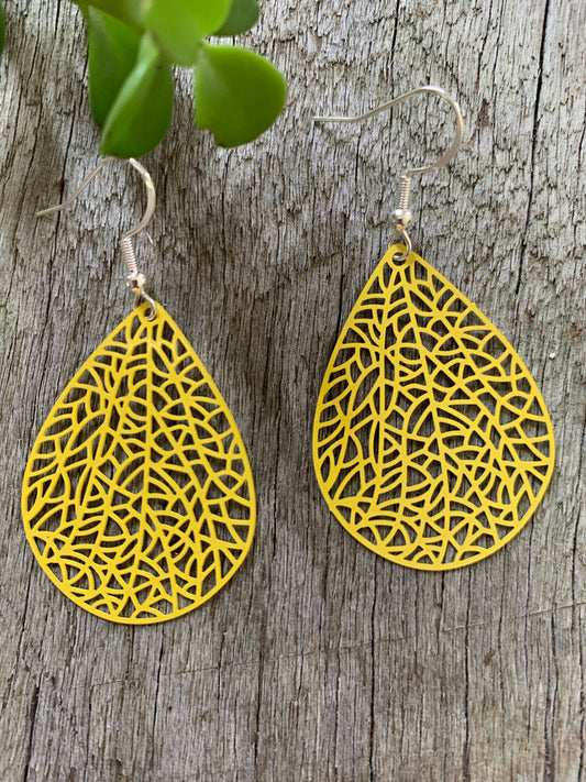 Yellow Alaska Mustard Filigree