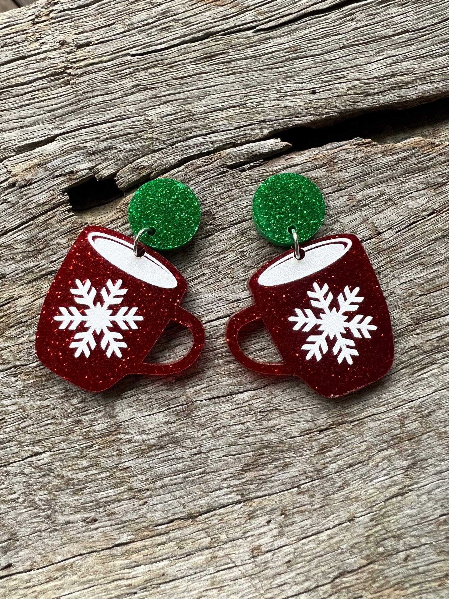 Christmas Hot Drink Earrings