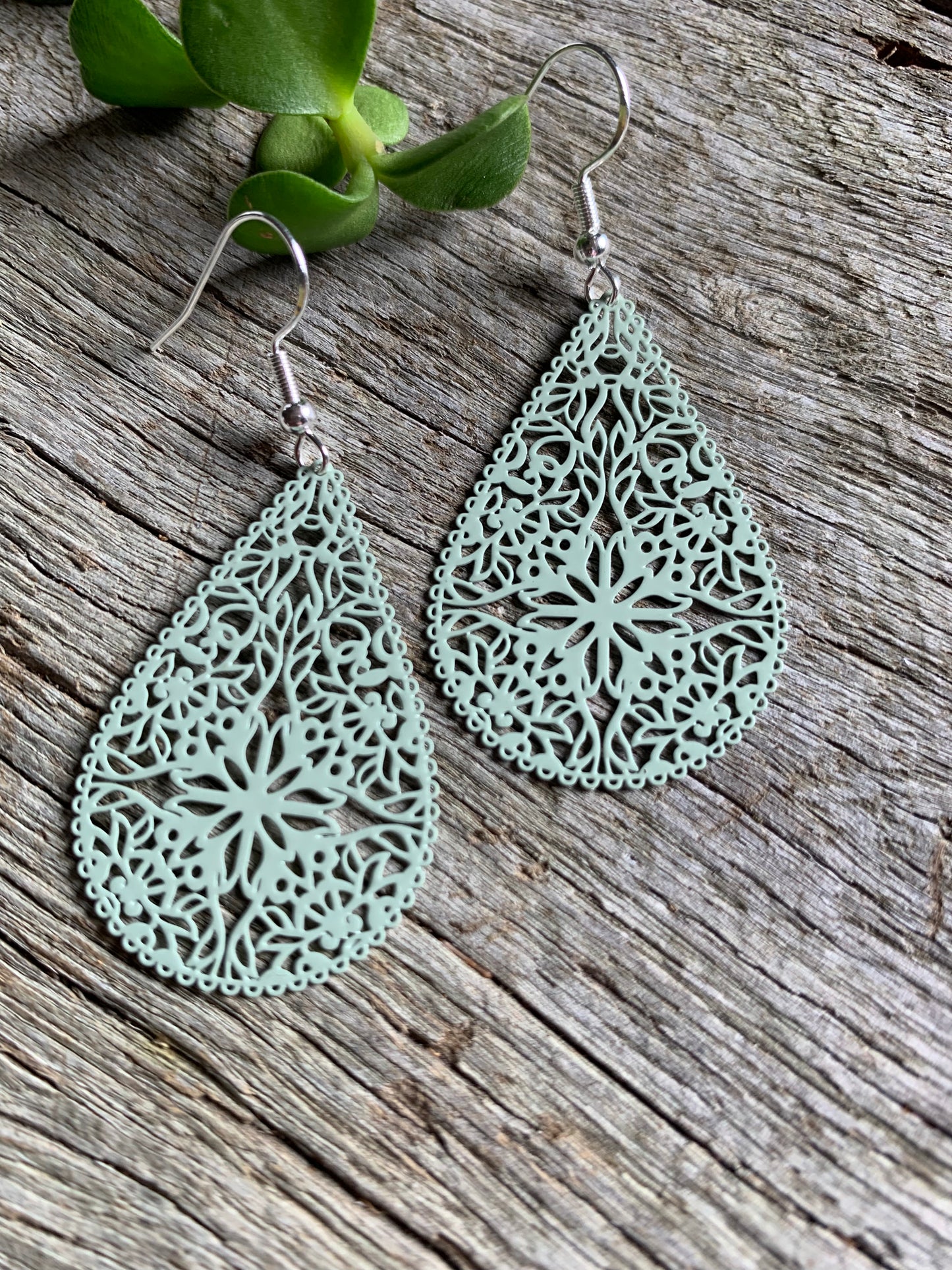 Sage Green Shelby Filigree