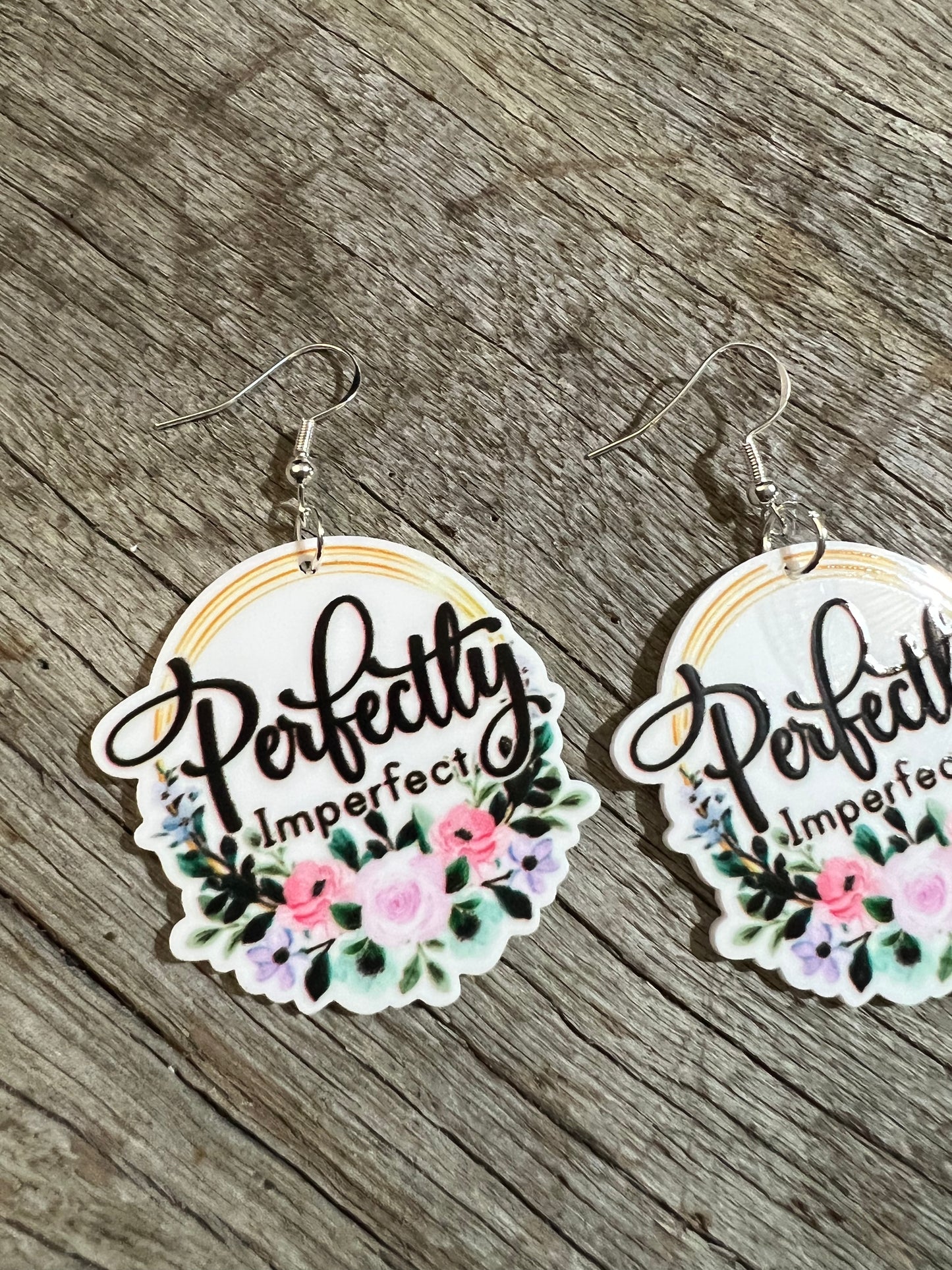 Perfectly Imperfect Resin Earrings