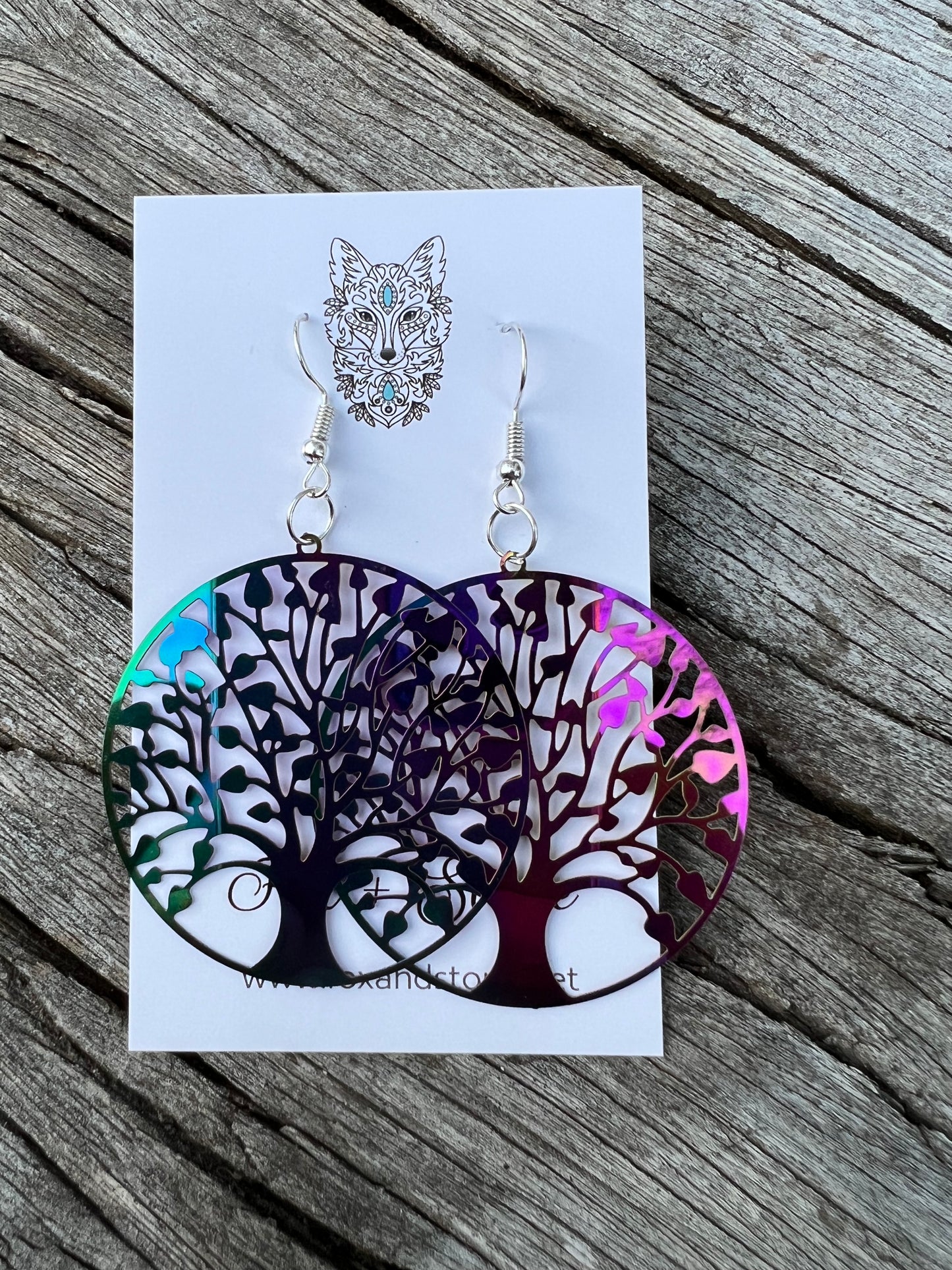 The Tree of Life Filigree Earrings