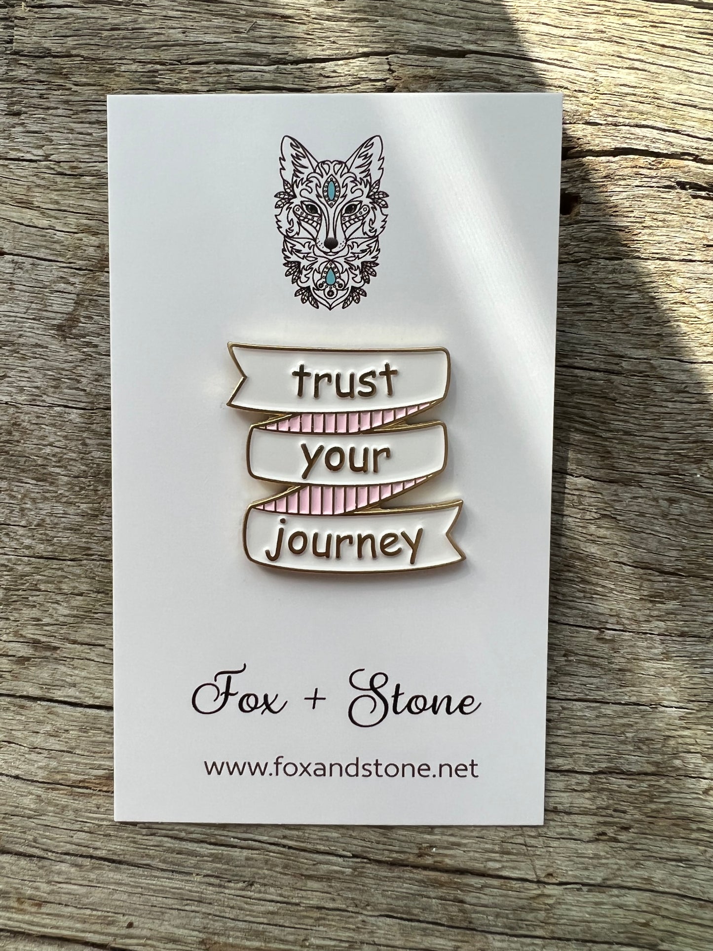 Trust Your Journey Pin