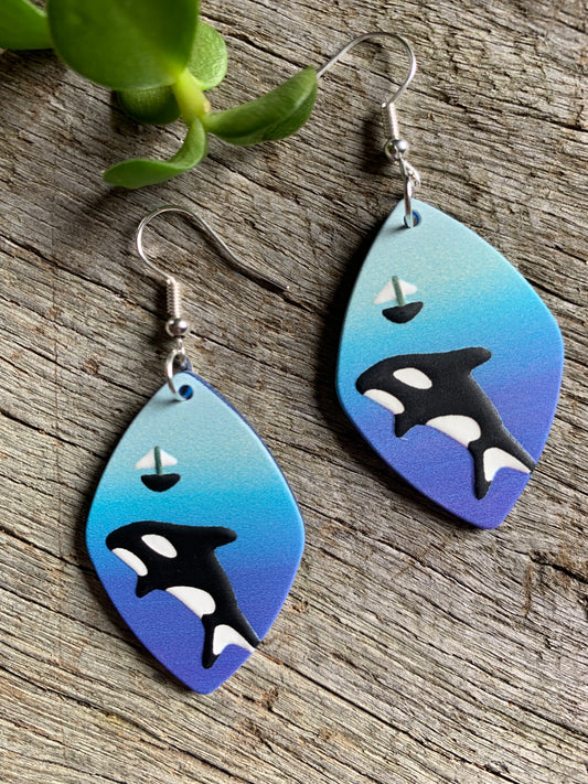 Deep Blue Sea Earrings