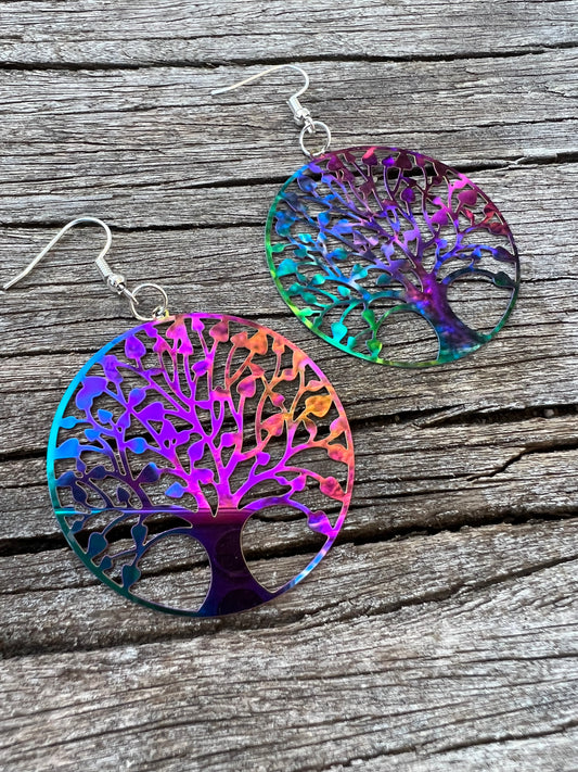 The Tree of Life Filigree Earrings