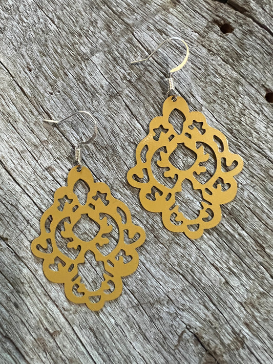 Olive Brown Harley Filigree