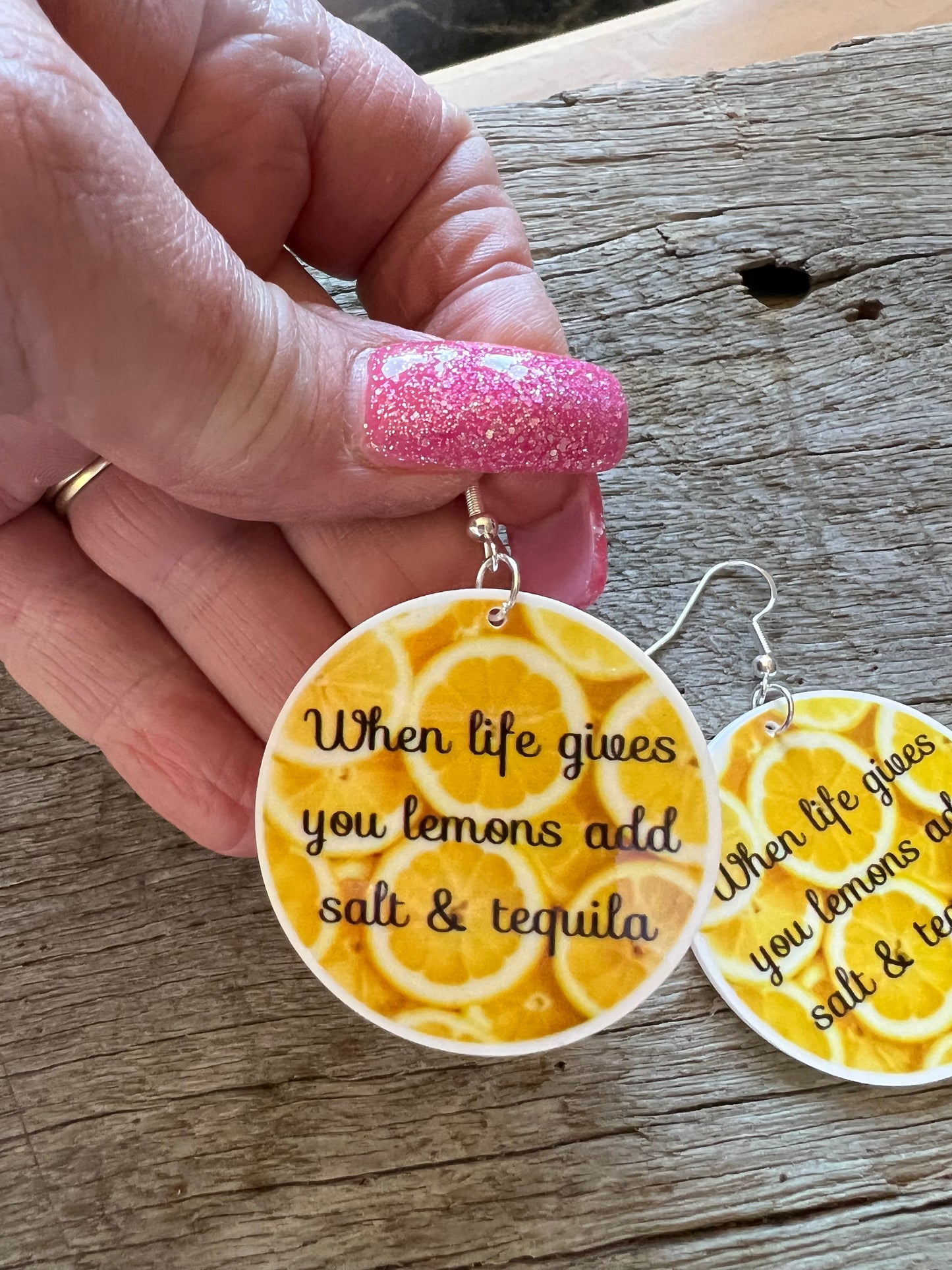 Salt and Tequila Earrings