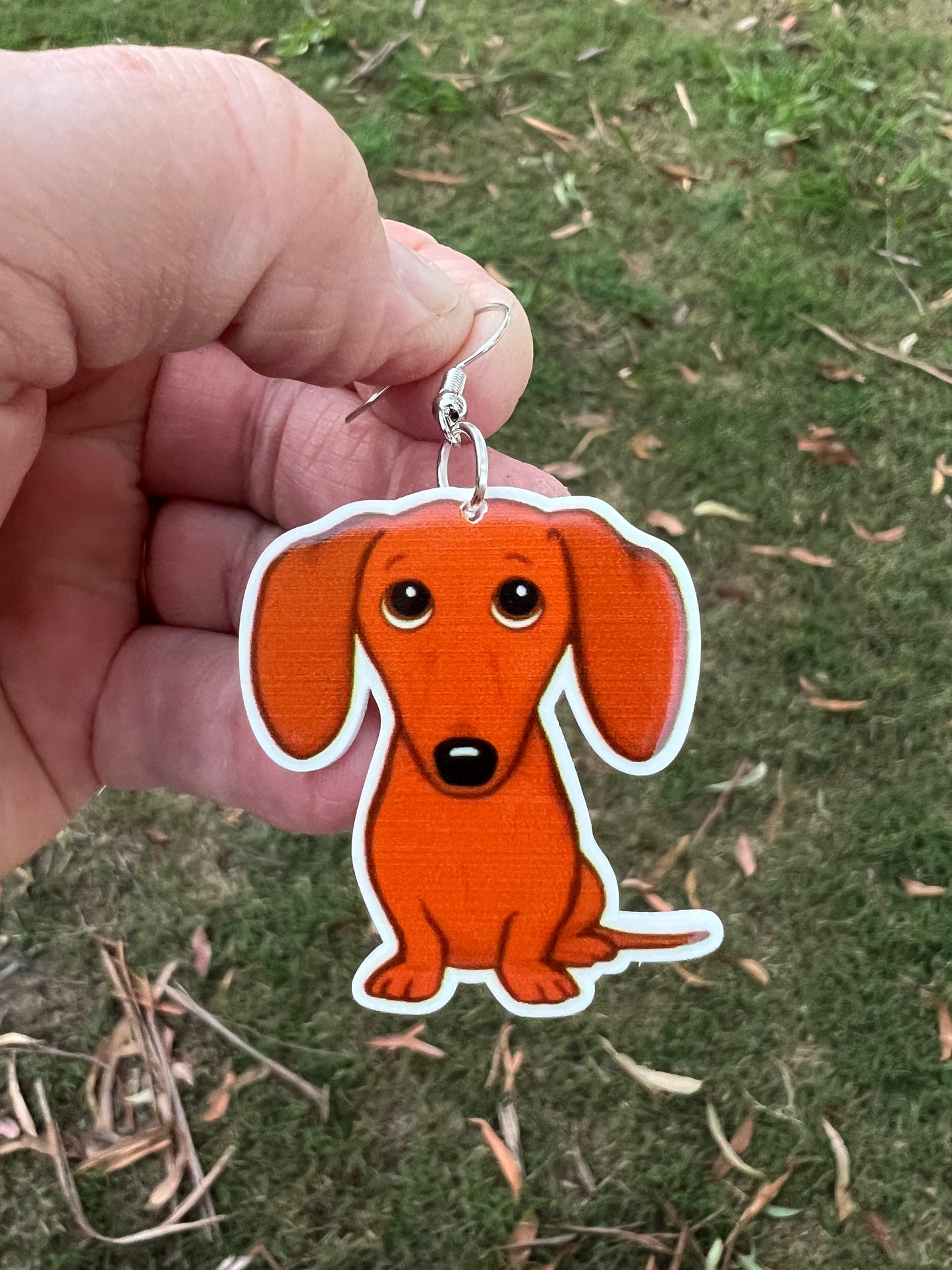 Dachshund Dog Earrings