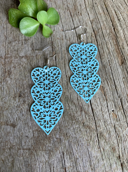 Powder Blue Zelda Filigree