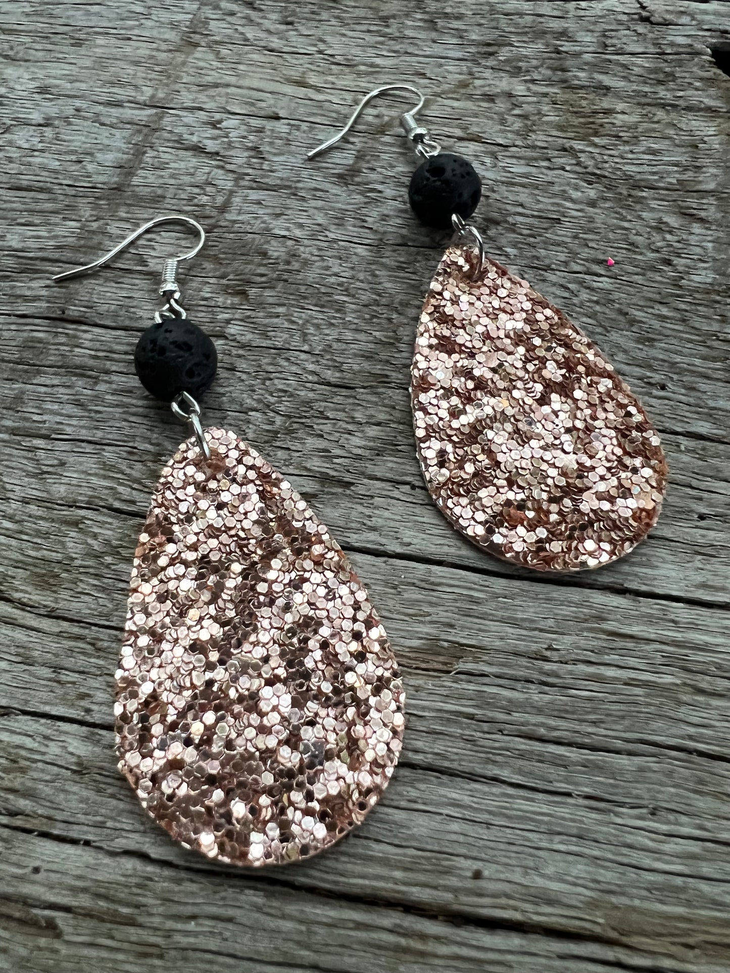 Rosie Sparkle Lava Earrings