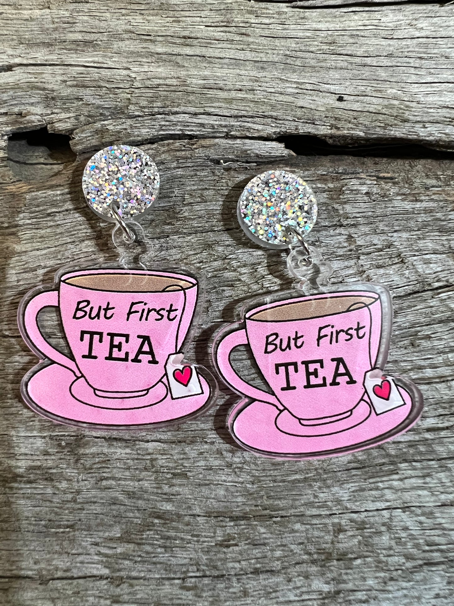 But First Tea Earrings