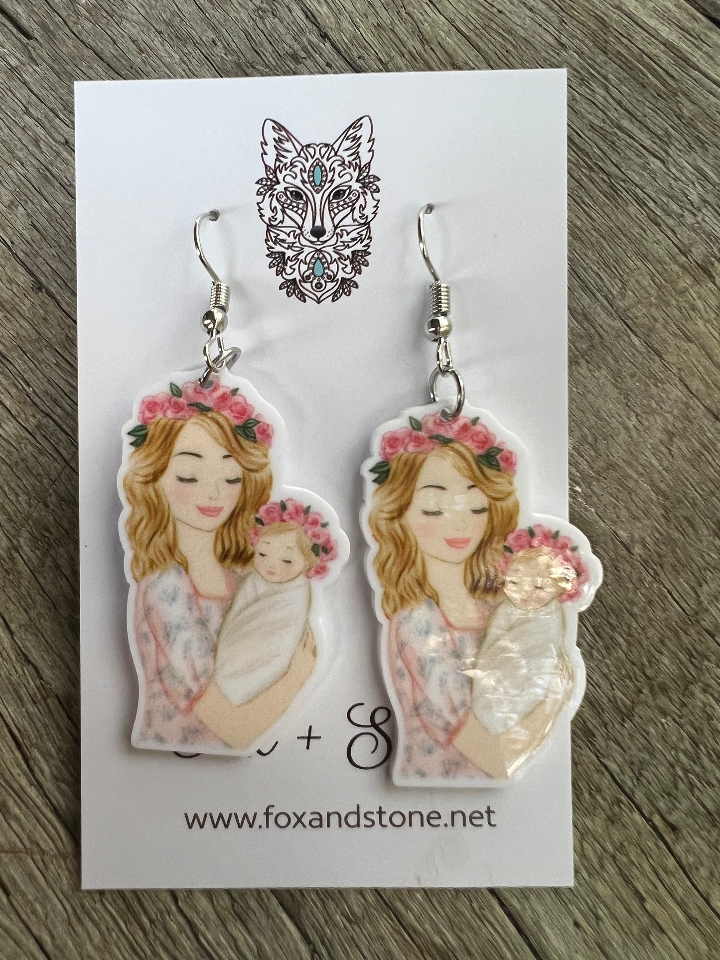 Mumma + Baby Love Earrings