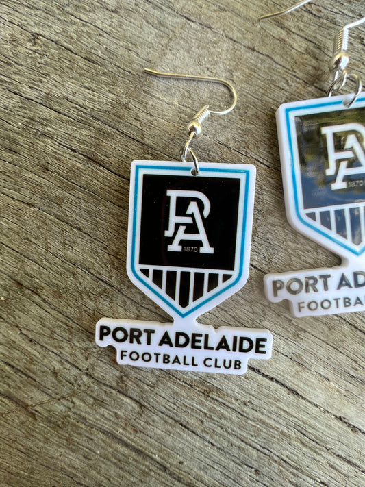 Port Adelaide Earrings