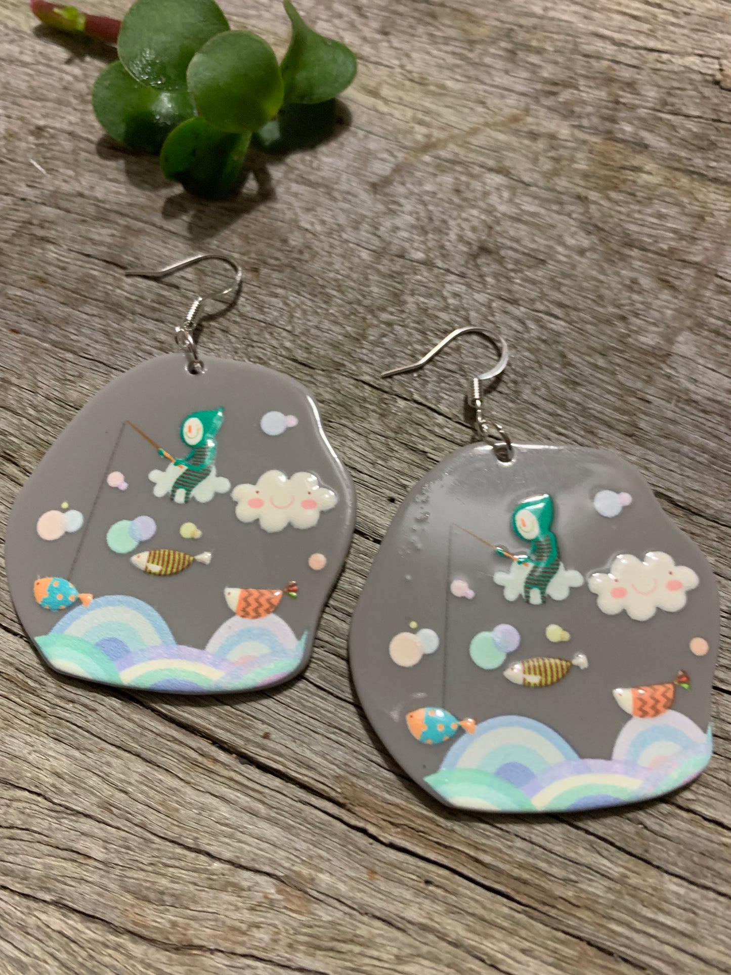 Sweet Dreams Fish Earrings